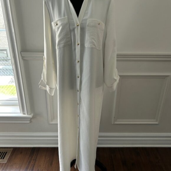 NEW ZARA SHIRT DRESS - Picture 2 of 6